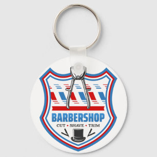 Barbershop Barber Sleutelhanger
