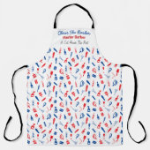 Barbershop (Barberpool en clippers) Schort (Voorkant)