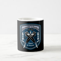Barbershop Barbers Pole Barber Mustache Monogram