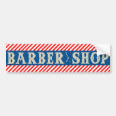 Barbershop Bumpersticker (Voorkant)