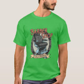 Barbershop Californië T-shirt (Voorkant)