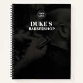 Barbershop Custom Spiral Notitieboek (Voorkant)