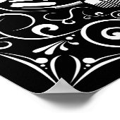 barbershop dia de los muertos poster (Hoek)