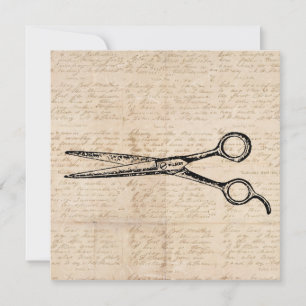Barbershop Hair Cutting Shears Barber Scissors Kaart