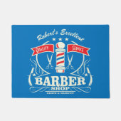 Barbershop — ingang van deur deurmat (Voorkant)