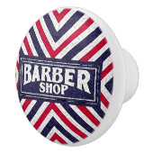 Barbershop Keramische Knop (Rechts)