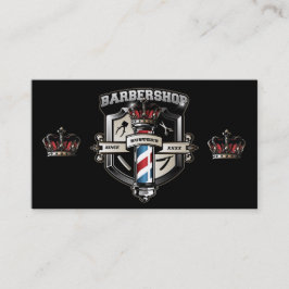 Barbershop Klassic Logo personaliseren Visitekaartje