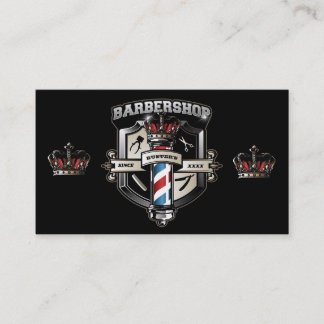 Barbershop Klassic Logo personaliseren Visitekaartje