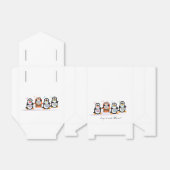 Barbershop Kwartet Bedankdoosjes (Uitgevouwen)