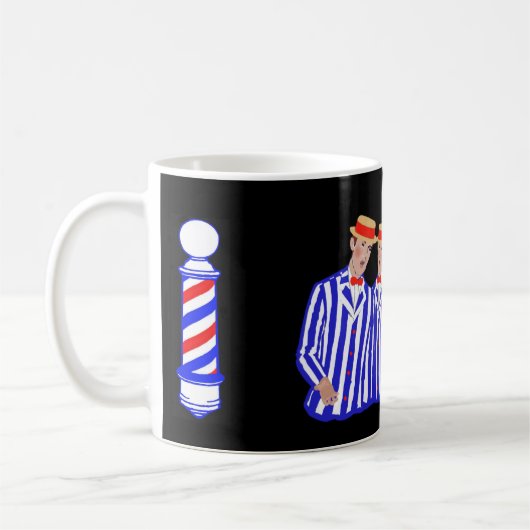 Barbershop Kwartet Koffiemok (Links)