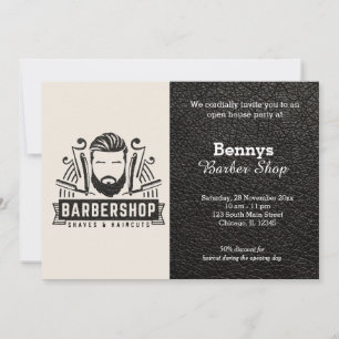 Barbershop leder open dag kaart