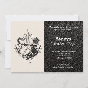 Barbershop leder open dag kaart