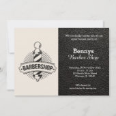 Barbershop leder open dag kaart (Voorkant)