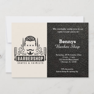 Barbershop leder open dag kaart