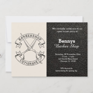 Barbershop leder open dag kaart