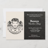 Barbershop leder open dag kaart (Voorkant)