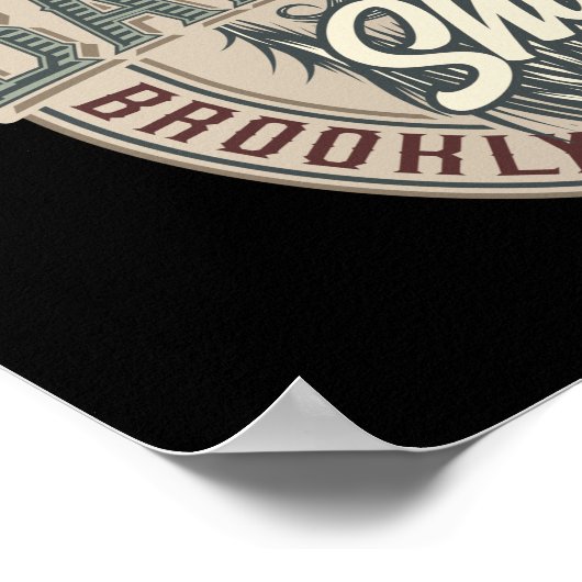 Barbershop Logo Poster (Hoek)