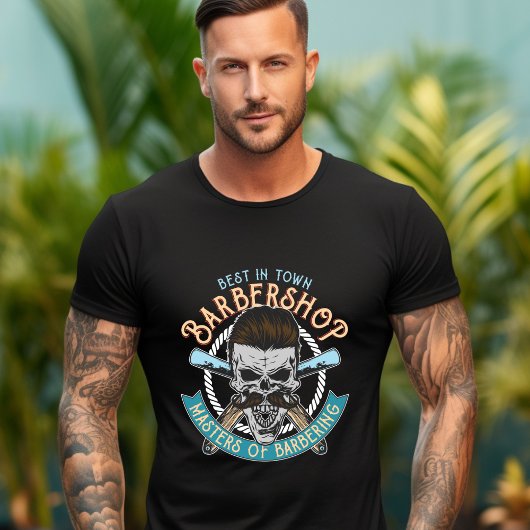 Barbershop Master in Barbering T-shirt