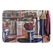 Barbershop met kaasrek badmat (Voorkant)