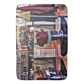 Barbershop met kaasrek badmat (Voorkant Verticaal)