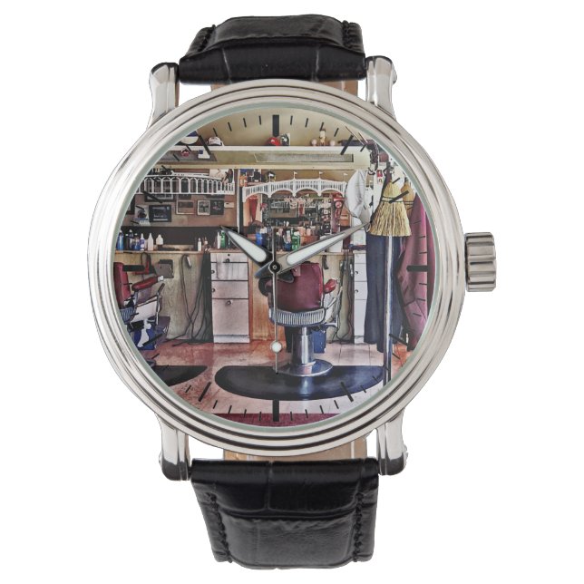 Barbershop met kaasrek horloge (Voorkant)