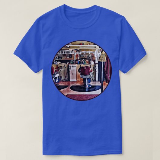 Barbershop met kaasrek t-shirt (Design voorkant)