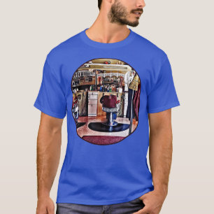 Barbershop met kaasrek t-shirt
