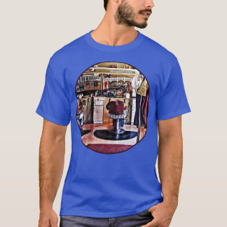 Barbershop met kaasrek t-shirt