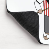 Barbershop Music Singer Gift Muismat (Hoek)