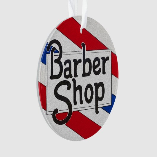 Barbershop Ornament (voorkant)