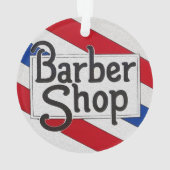 Barbershop Ornament (achterkant)