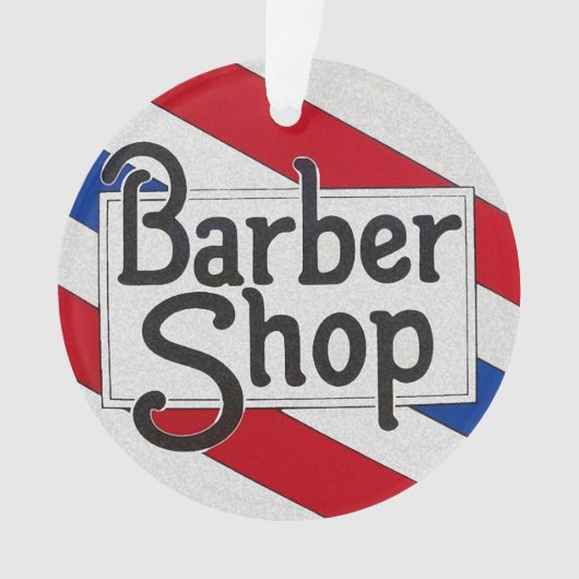 Barbershop Ornament (voorkant)