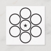 barbershop over rietsuiker klantenkaartje (Achterkant)