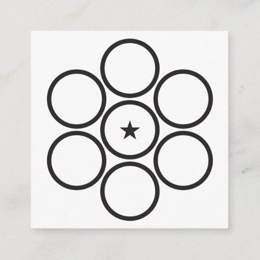 barbershop over rietsuiker klantenkaartje (Achterkant)