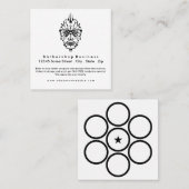 barbershop over rietsuiker klantenkaartje (Voorkant / Achterkant)