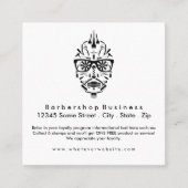 barbershop over rietsuiker klantenkaartje (Voorkant)