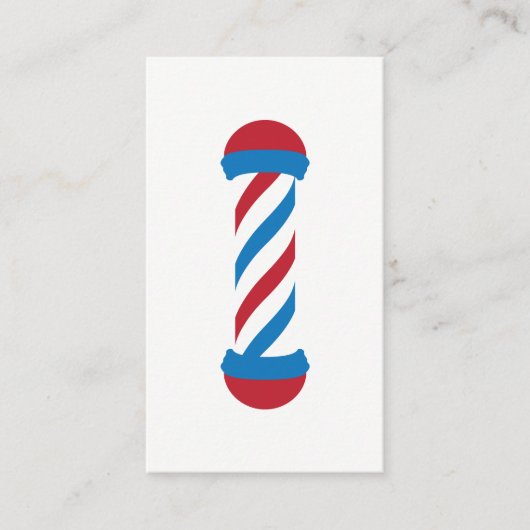 barbershop ponskaart klantenkaartje (Voorkant)