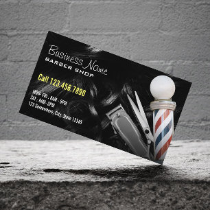 Barbershop Professional Hair Clipper Barber Visitekaartje