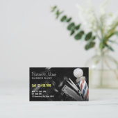 Barbershop Professional Hair Clipper Barber Visitekaartje (Staand voorkant)
