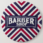 Barbershop Ronde Button 6,0 Cm (Voorkant)