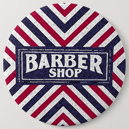 Barbershop Ronde Button 6,0 Cm (Voorkant)
