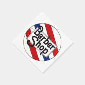 Barbershop Servetten (Hoek)