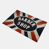 Barbershop Sign 2 Doormat Deurmat (Schuin)