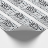Barbershop Singing License Cadeaupapier (Hoek)