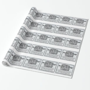 Barbershop Singing License Cadeaupapier