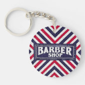 Barbershop Sleutelhanger (Voorkant)