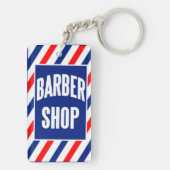 Barbershop Sleutelhanger (achterkant)