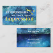 Barbershop slogans visitekaartjes (Voorkant / Achterkant)