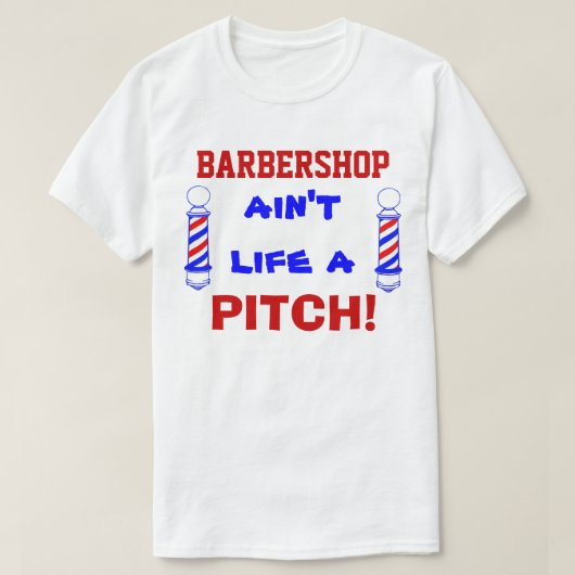Barbershop T-shirt (Design voorkant)