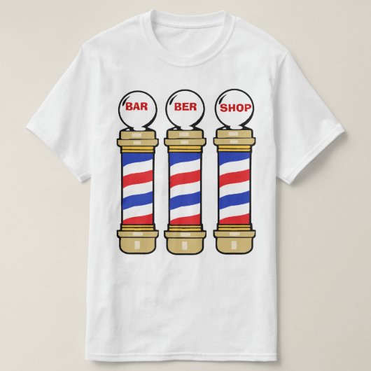 Barbershop T-shirt (Design voorkant)